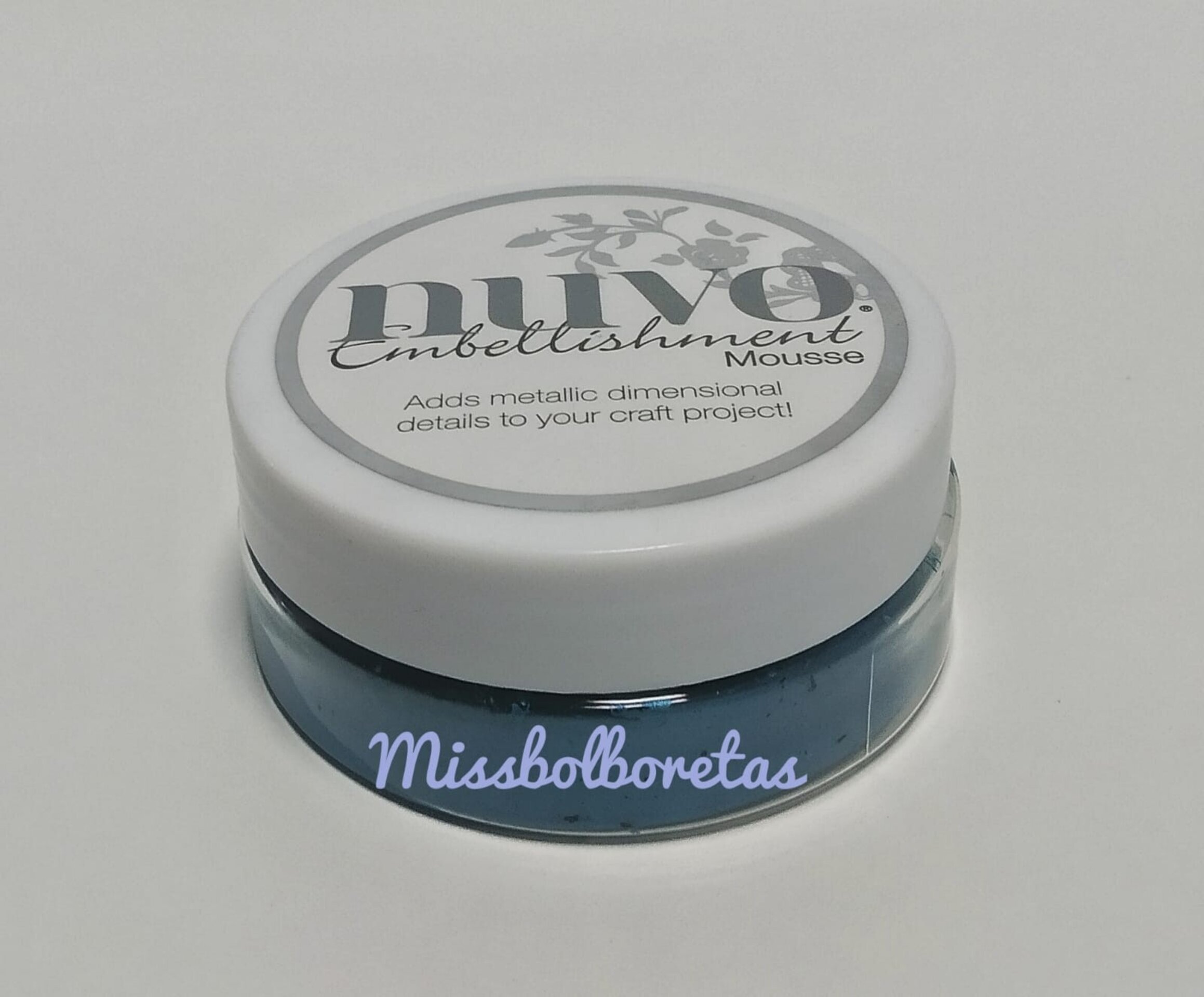 Nuvo Embellishment Mousse Cornflower Blue - 1